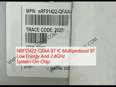 NRF51422-QFAA BT IC Multiprotocolo BT Baja energía y 2,4 GHz Sistema en el chip