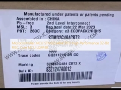 Microcontrolador MCU STM32G484CBT3 de alto rendimiento de 32 bits RISC Core MCU LQFP48