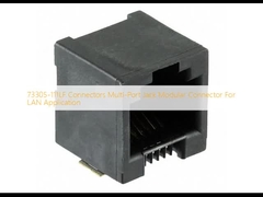 73305-111LF Conectores Multi-Port Jack Conector modular para aplicaciones LAN