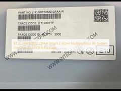 BT IC NRF52832-QFAA Sistema de RF multiprotocolo inteligente de 2,4 GHz en el chip 48-VFQFN paquete