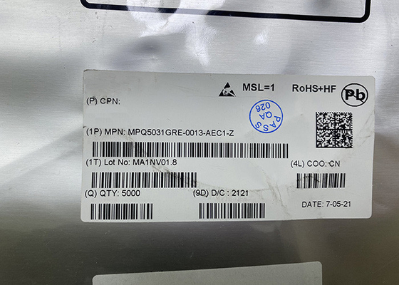 El automóvil MPQ5031 salta el regulador QFN20 de la entrega de alimentación por USB de MPQ5031GRE-0013-AEC1-Z