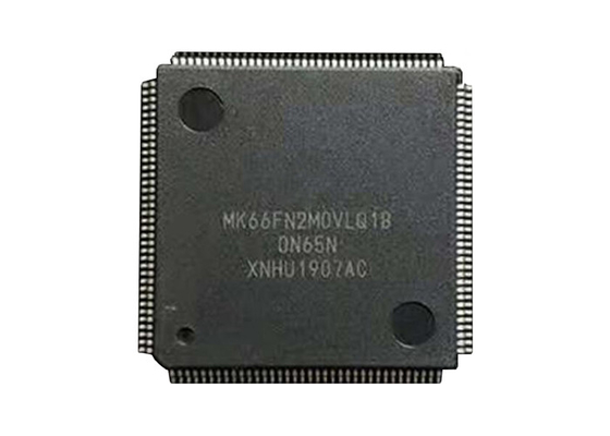 Solo microcontrolador IC LQFP144 del ARM Cortex M4F de la base MK66FN2M0VLQ18 180MHz