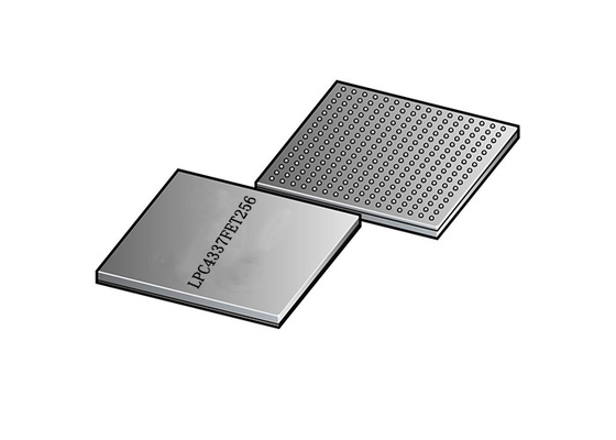 Paquete de destello dual-core de IC 256-LBGA del microcontrolador de LPC4337FET256 204MHz 1MB