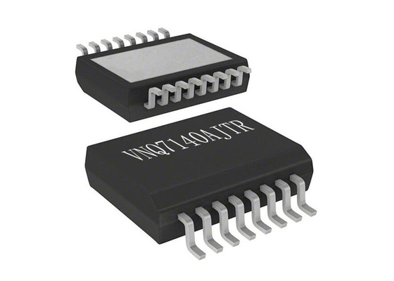 La distribución de poder cambia conductor lateral IC de la carga del canal del patio de VNQ7140AJTR el alto