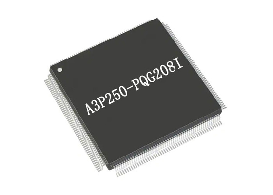 Lógica programable IC del microprocesador A3P250-PQG208I 208-BFQFP del circuito integrado