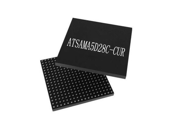 Chip de circuito integrado ATSAMA5D28C-CUR 289LFBGA 1 microcontrolador de núcleo MCU 500MHz