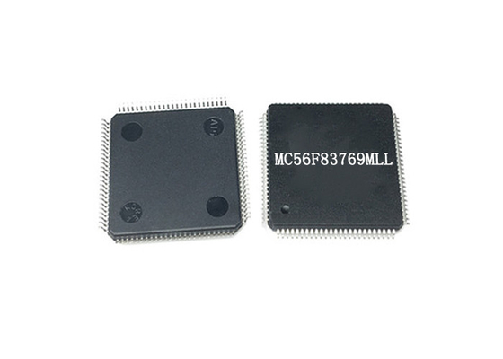 El microcontrolador IC MC56F83769MLL 128KB 100MHz de destello ICs de los procesadores de señal numérica salta