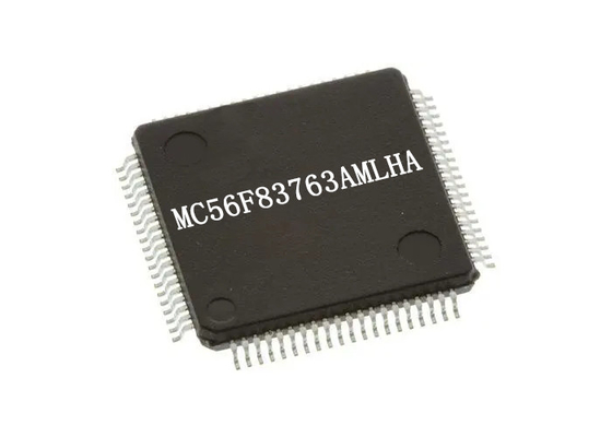 Los ICs saltan MC56F83763AMLHA integraron el microcontrolador IC de los procesadores 100MHz