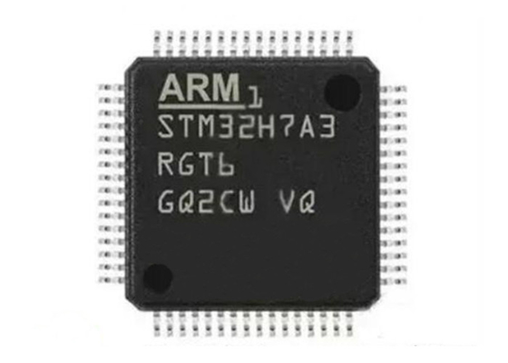 rendimiento del microcontrolador MCU 64LQFP de MCUs STM32H7A3RGT6 de la corteza del brazo 32Bit alto