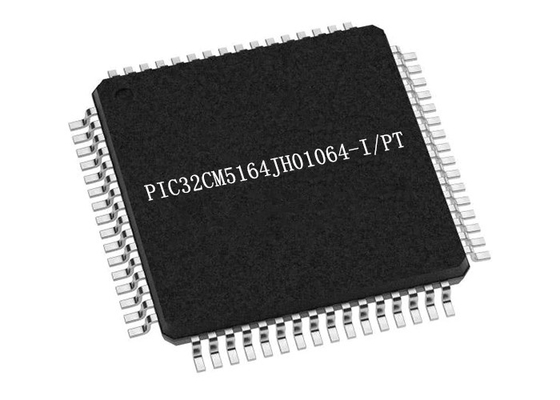 Microcontrolador IC 64TQFP del microcontrolador MCU PIC32CM5164JH01064-I/PT 48MHZ