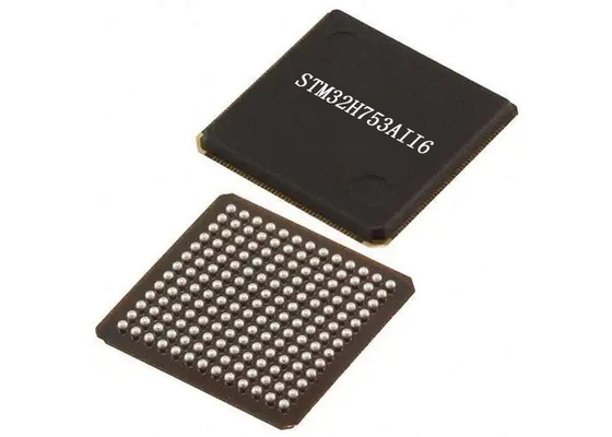 El soporte superficial STM32H753AII6 del Solo-corazón 169-UFBGA integró los microcontroladores IC