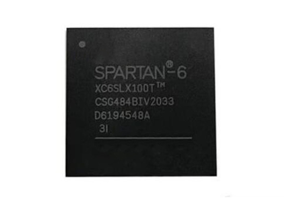 Arsenal de puerta programable del campo del microprocesador XC6SLX100-2CSG484I del circuito integrado 484FBGA