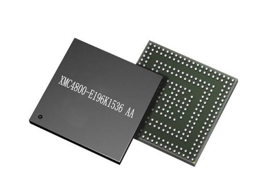 rendimiento del microcontrolador MCU 196LFBGA de la base XMC4800-E196K1536 AA del procesador 32Bit alto