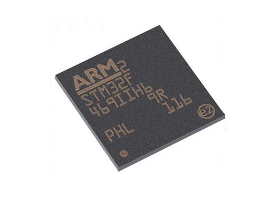 Los solos microcontroladores de la base STM32F469IIH6 201UFBGA saltan el alto rendimiento 180MHz