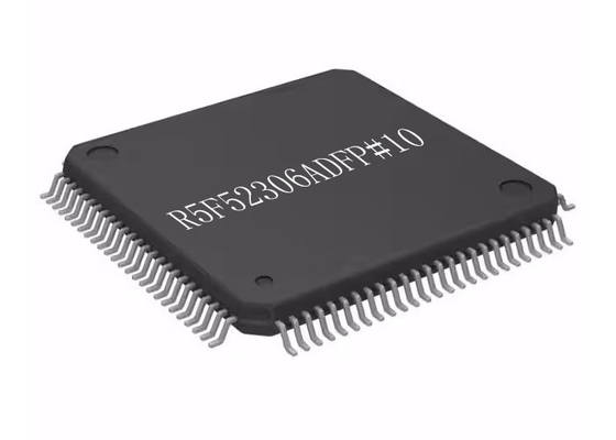 Soporte DE DESTELLO de la superficie 100-LFQFP de IC R5F52306ADFP#10 54MHz 256KB del microcontrolador