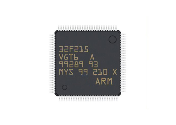 Microcontrolador DE DESTELLO IC del soporte de la superficie 100-LQFP del microcontrolador MCU STM32F215VGT6