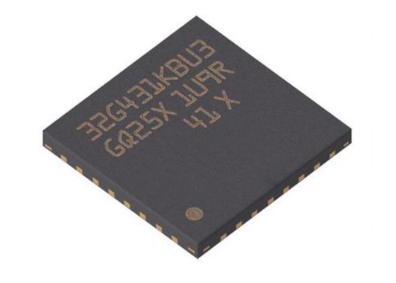 170MHz base del BRAZO Cortex-M4F 32UFQFN del microcontrolador MCU STM32G431KBU3 sola