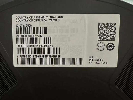 Chip de circuito integrado LT8610ABEMSE 3.5A Regulador de conmutación de bucks IC MSOP16