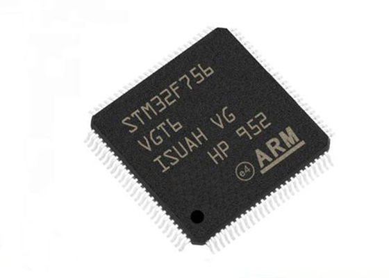 STM32F756VGT6 el microcontrolador MCU ARMA la sola base LQFP100 216MHz de Cortex-M7 32Bit