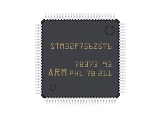 STM32F756ZGT6 base del microprocesador LQFP144 del microcontrolador del microcontrolador MCU 216MHz sola