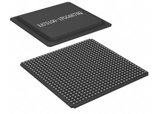 Arsenal de puerta programable del campo automotriz superficial del soporte XA7S100-1FGGA676Q IC