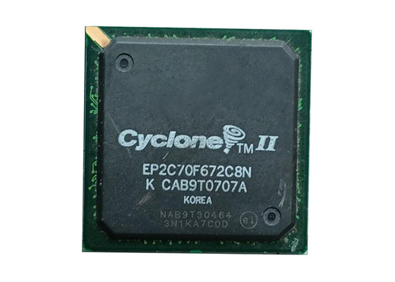Arsenal de puerta programable del campo del microprocesador EP2C70F672C8 del circuito integrado 672-FBGA