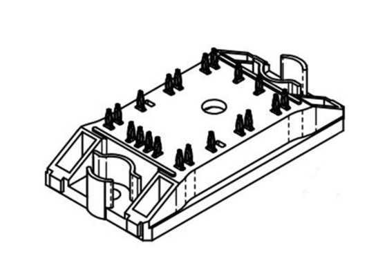 Módulos automotrices del módulo de poder de los módulos NXH80T120L2Q0S2TG de IGBT 1200V IGBT