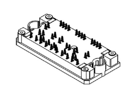 módulos automotrices trifásicos de los módulos 1200V 81W IGBT del módulo NXH25T120L2Q1PG IGBT de TNPC