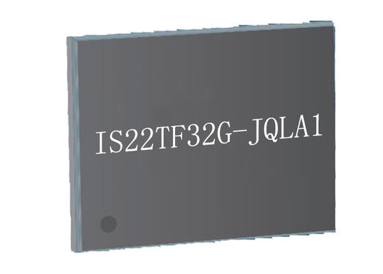 Microprocesador del circuito integrado del microprocesador de memoria Flash del eMMC de 100-LFBGA IS22TF32G-JQLA1 200MHz