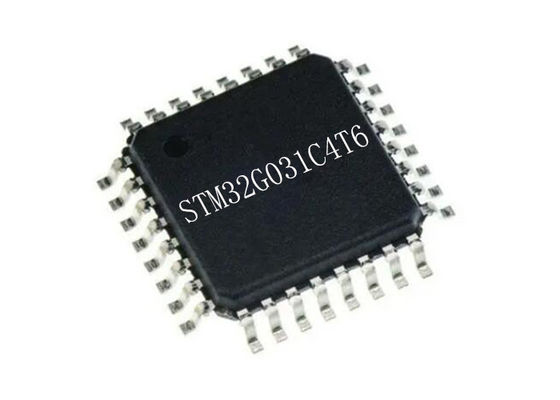 El microcontrolador MCU STM32G031C4T6 48-LQFP integró el FLASH de los microcontroladores 16KB