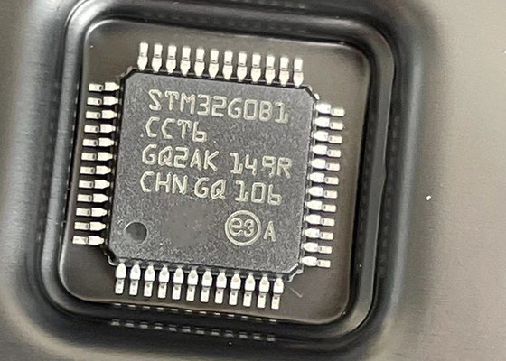 Soporte superficial integrado de IC STM32G0B1CCT6 64MHz 256KB 48-LQFP del microcontrolador