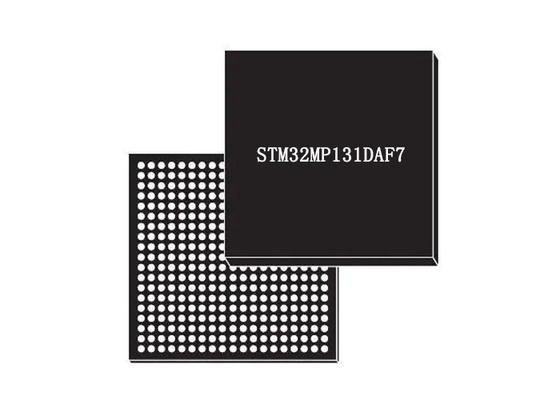 Microcontroladores de 32 bits del brazo Cortex-A7 del microcontrolador MCU IC STM32MP131DAF7