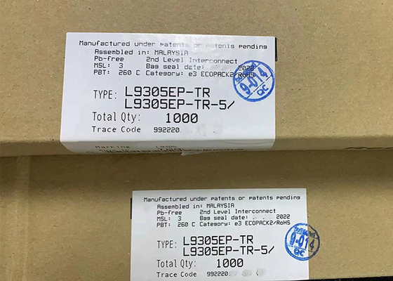 Conductores de puertas L9305EP Conductores de válvulas de 4 canales automotrices HSSOP36 Chip de circuito integrado