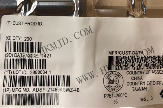 Microcontrolador MCU ADSP-21489KSWZ-4B Procesadores de señal digital de alta performance de cuarta generación