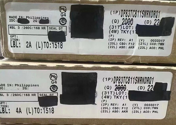 DP83TC811SWRNDRQ1 Transceptor de Ethernet para automóviles de baja potencia PHY 36-VQFN