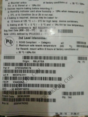 Puerta de campo programable EP2C5Q208C7N Ciclón II Puerta de campo programable 208-BFQFP