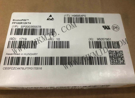 Módulos IGBT para automóviles FP100R12KT4 1200V 100A PIM Rectificador de entrada de tres fases Módulo IGBT