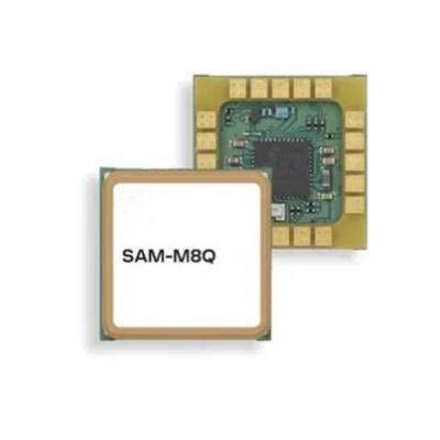 Módulo de comunicación inalámbrica SAM-M8Q-0 módulos de antena GNSS 400kbps módulo 20-SMD