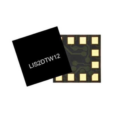 Sensor IC LIS2DTW12TR MEMS Sensores de temperatura de doble movimiento LGA-12