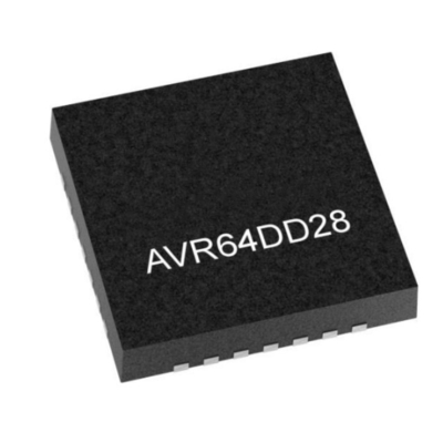 Microcontrolador MCU AVR64DD28T-I/STX VQFN28 Hasta 8KB de RAM Microcontrolador de 19 canales