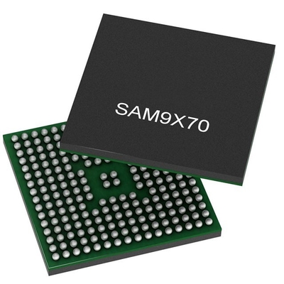 Microcontrolador MCU SAM9X75T-I/4PB 800MHz 32Bit 1 núcleo de microprocesador IC TFBGA240