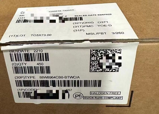 Módulo de comunicación inalámbrica 88W8964CB0-BTWC/A 160MHz ancho de banda WiFi SoC de banda doble