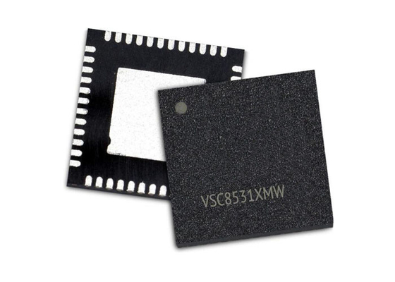 Ethernet IC VSC8531XMW-02 1 puerto GbE Ethernet Copper PHY Transceptores 48-QFN