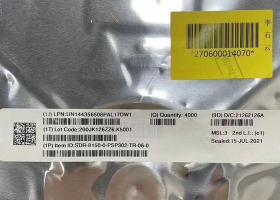 Chip de circuito integrado SDR-8150-0-PSP302-TR-06-0 Transceptor de RF IC BGA