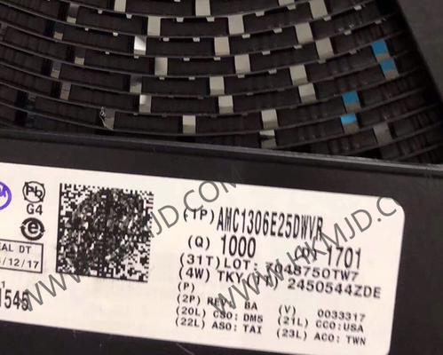 Chip de circuito integrado AMC1306E25DWVR 16b CMOS módulo aislado en serie 8-SOIC
