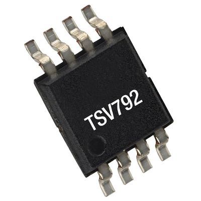 Chip de circuito integrado TSV792IST Amplificadores de 5V de 200 μV de alto ancho de banda de 50 MHz