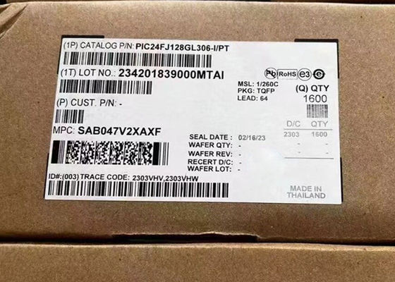 Microcontrolador MCU PIC24FJ128GL306-I/PT Microcontroladores de baja potencia de 16 bits