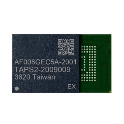 Chip de IC de memoria AF008GEC5A-2001EX 64Gbit eMMC IC de memoria BGA153 montado en la superficie