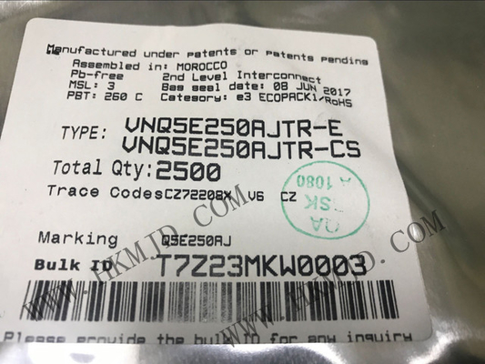 Chip de circuito integrado VNQ5E250AJTR controlador de interruptor de alimentación de 3.5A de canal N