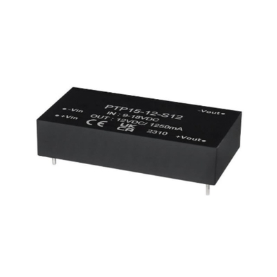 Chip de circuito integrado PTP15-12-S5 Módulo aislado de entrada de 9V DC DC Convertidor